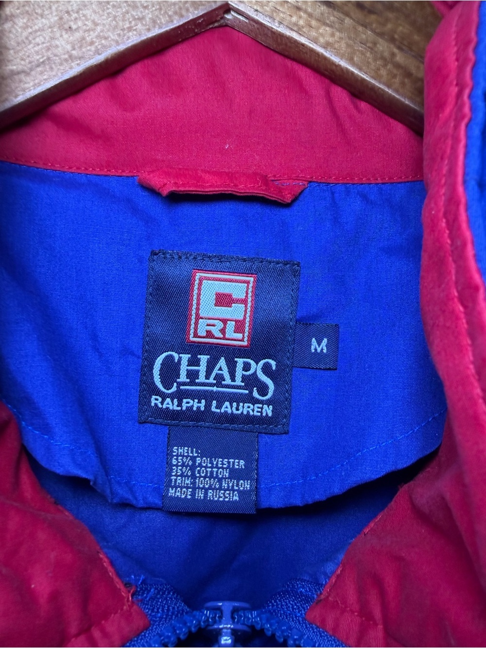 Vintage Chaps M Ralph Lauren Pullover Windbreaker Jacket Coat Gorpcore - Picture 14 of 17